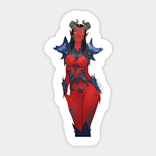 Demoness Sticker